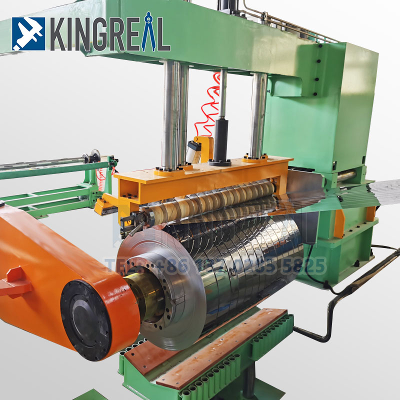 Korkealaatuinen metallilevy Recoiler Line viipaloon