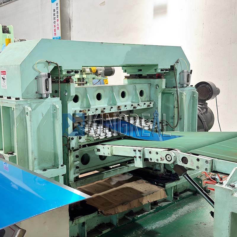 steel cut to length machine