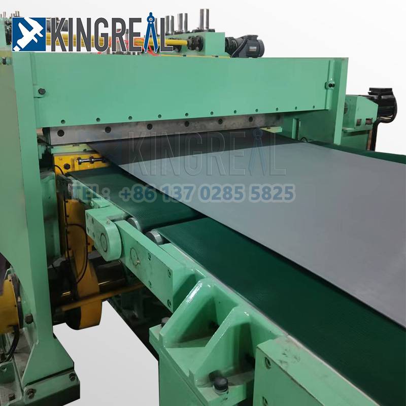 steel cut to length line