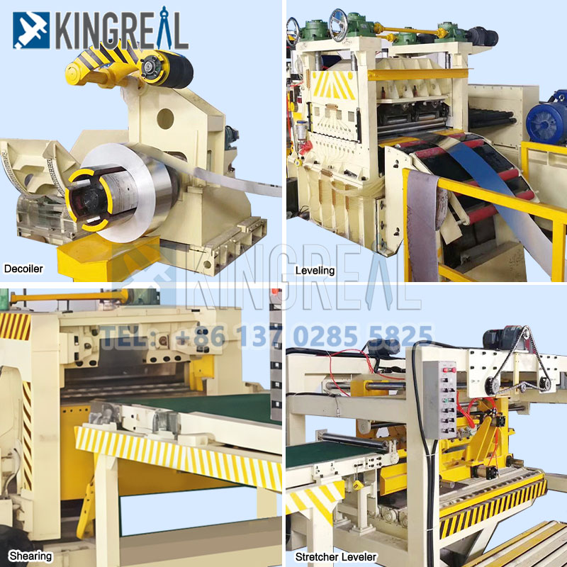 metal cut to length line